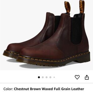 Dr. Martens Brown Leather boots - Size 8W